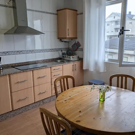 Moderno Con Terraza Y Chimenea, Vistas Al Mar, 6 Personas, Saude Doce Apartmán Muxia