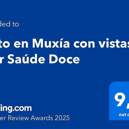 Apto En Con Vistas Al Mar Saude Doce * Muxia