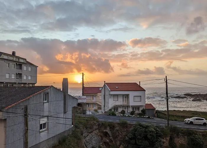 Moderno Con Terraza Y Chimenea, Vistas Al Mar, 6 Personas, Saude Doce Apartman